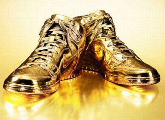 Gold-Dipped Nike Dunks – $5,405