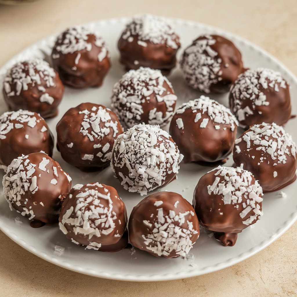 Chocolate Coconut Balls Recipe