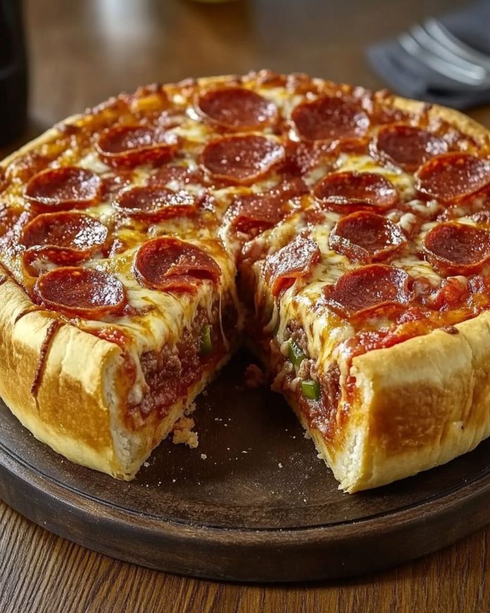 Deep-Dish Pizza Pie