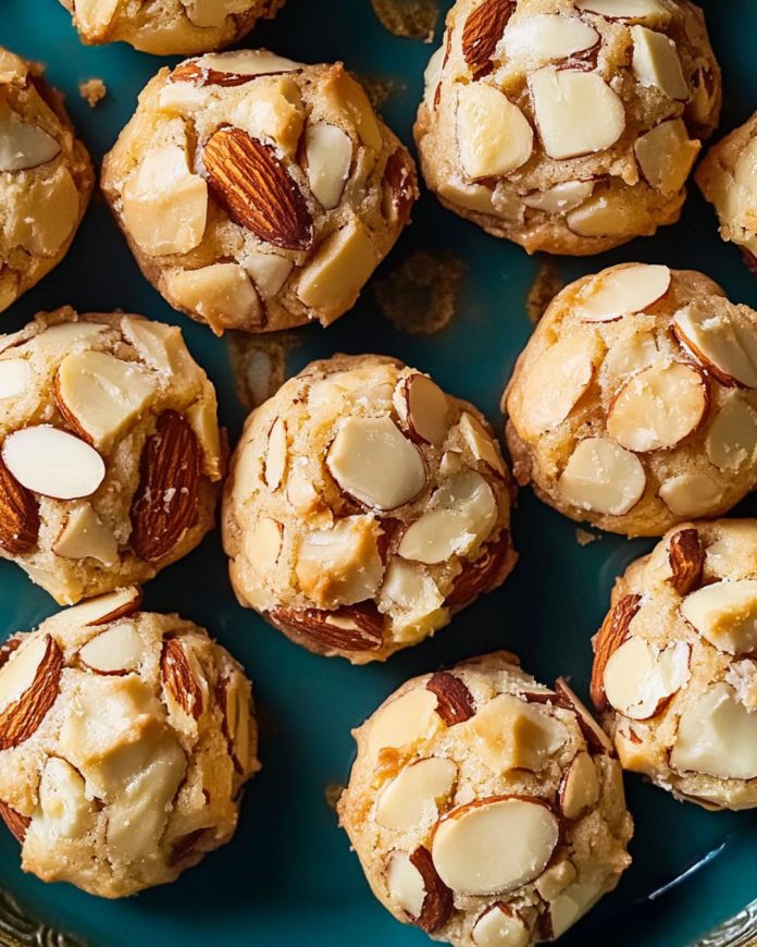 Rum-Buttered Almond Cookies