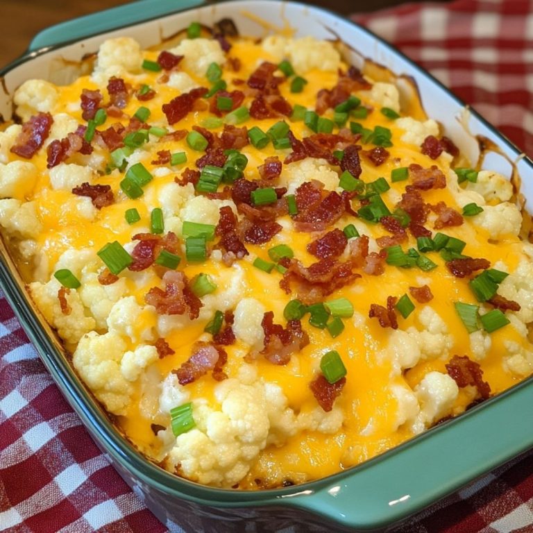 Cheesy Cauliflower Casserole