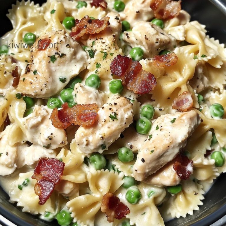 Instant Pot Chicken and Bacon Carbonara