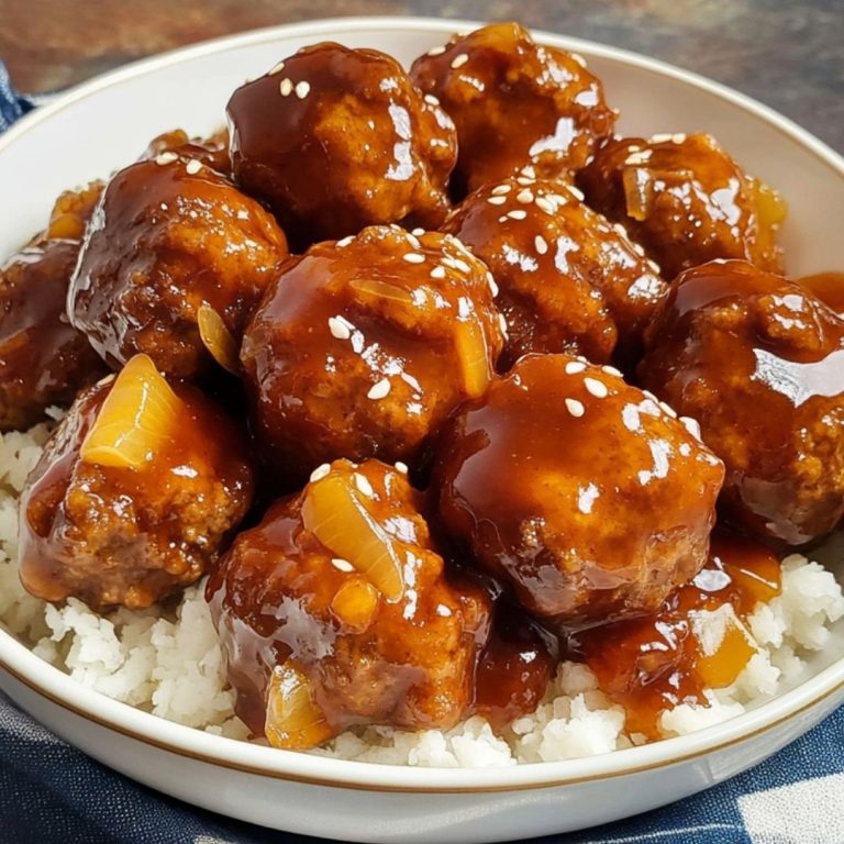 sweet and sour meatballs